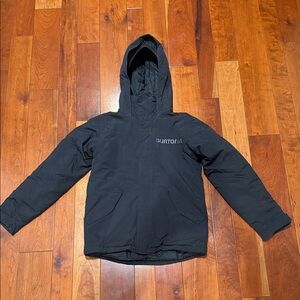 Burton Midnight Black Hooded Jacket